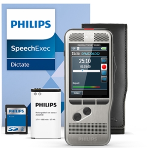 Philips DPM7000 Digital Pocket Memo with International Slide-Switch