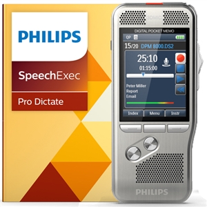 Philips DPM8000 with SpeechExec Pro 11 Software