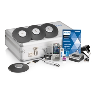 Philips DPM8900/02 Conference Recording Kit with SpeechExec Pro Dictate V11 - 2 Year License