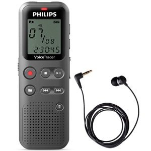 Philips DVT1110 Digital Voice Tracer with TP-8 Telephone Pickup