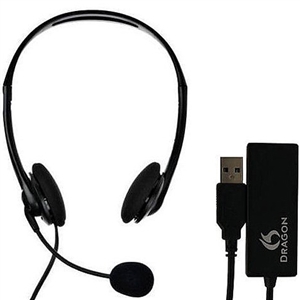 Nuance Dragon Speech Recognition Headset - HS-GEN-C-USB
