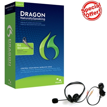 Dragon NaturallySpeaking 12 Premium Wireless