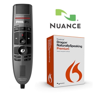 Philips LFH3500 SpeechMike Premium with Dragon Naturally Speaking 13 Premium