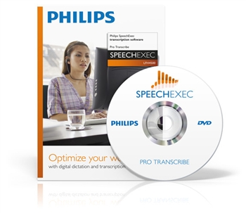 Philips LFH4500 SpeechExec Pro Transcribe Software DVD