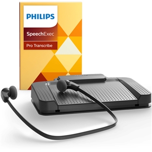 Philips LFH7277/07 Digital Transcriber with SpeechExec Pro 10 Software