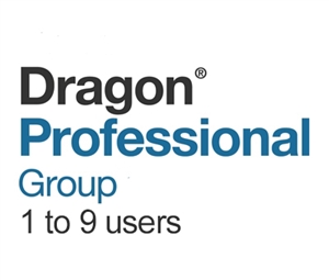 Dragon Professional Group 15 Volume License 1 - 9 Users