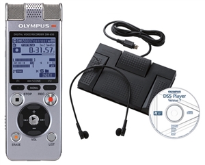 Olympus DM-650 with AS-2400 Transcriber