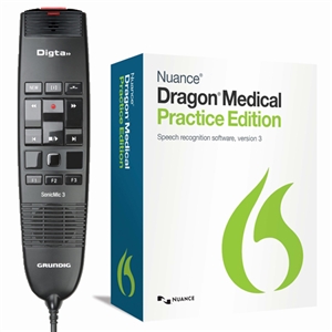 Grundig Digta SonicMic 3 USB with Dragon Medical Practice Edition v3