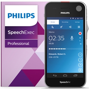 Philips PSE1200 SpeechAir Dictation and Speech Recognition Set