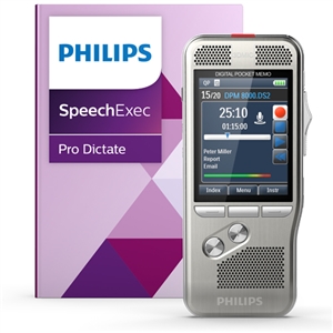 Philips PSE8000 Pocket Memo with Speech Recognition Set