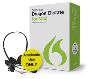Dragon Dictate for Mac 4 Student/Teacher Edition
