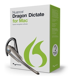 Dragon Dictate for Mac 4 Wireless