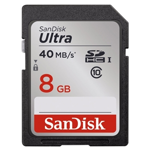 SanDisk Ultra 8GB SD Card