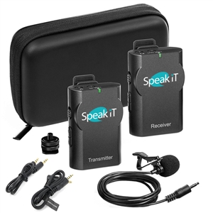 Speak-IT Wireless Microphone Recording Kit