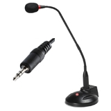 Speak-IT Premier 3.5mm Goose-Neck Microphone