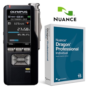 Olympus DS-7000 with Dragon Professional Individual v15