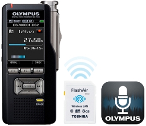 Olympus DS-7000 FlashAir Premium Kit + ODDS (+1Y License)