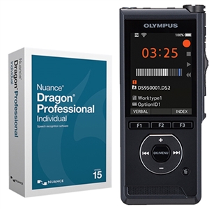 Olympus DS-9500 Premium Kit with Dragon 15 Individual